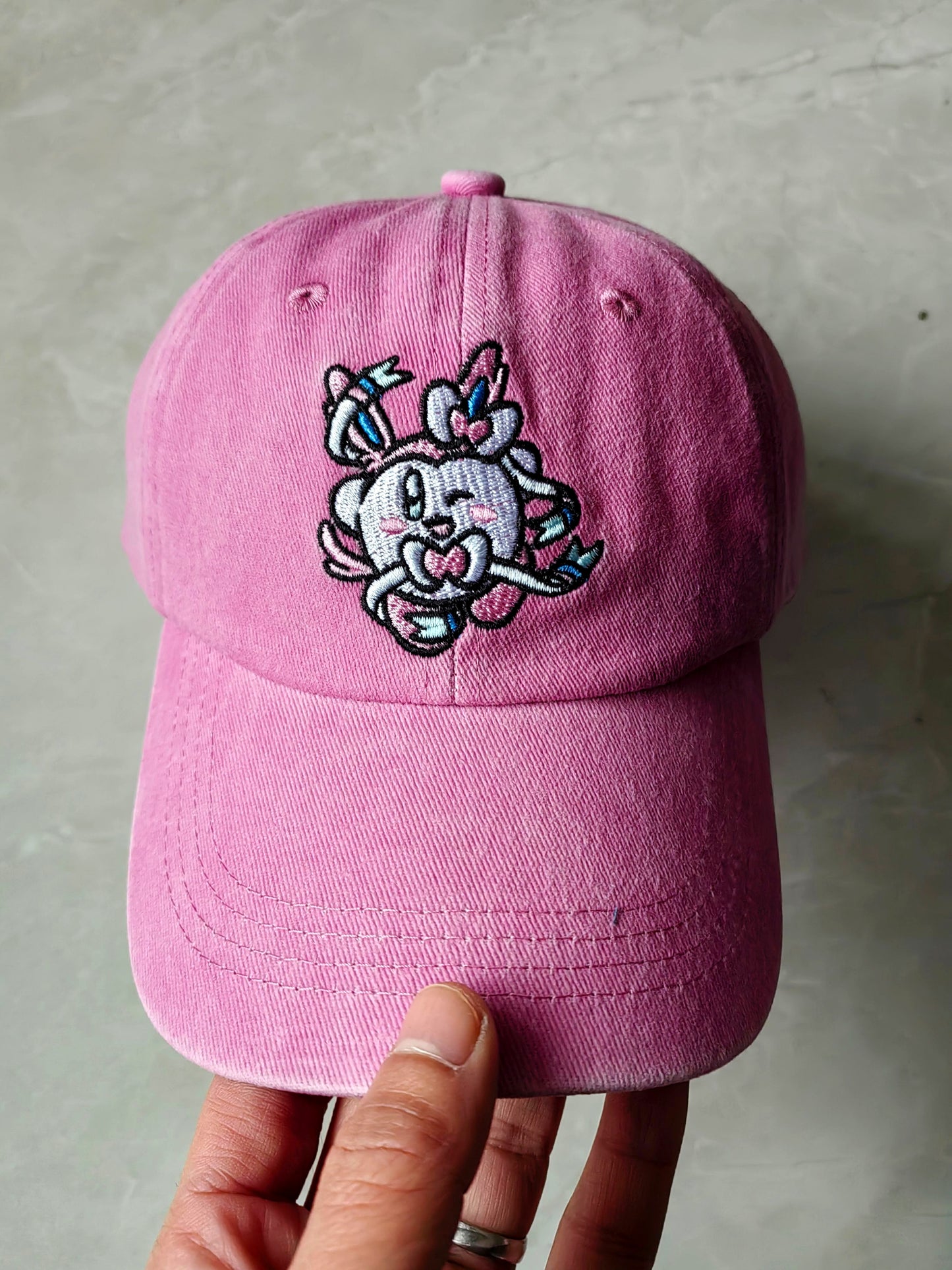 Slyveon x Kirby Dad Hat