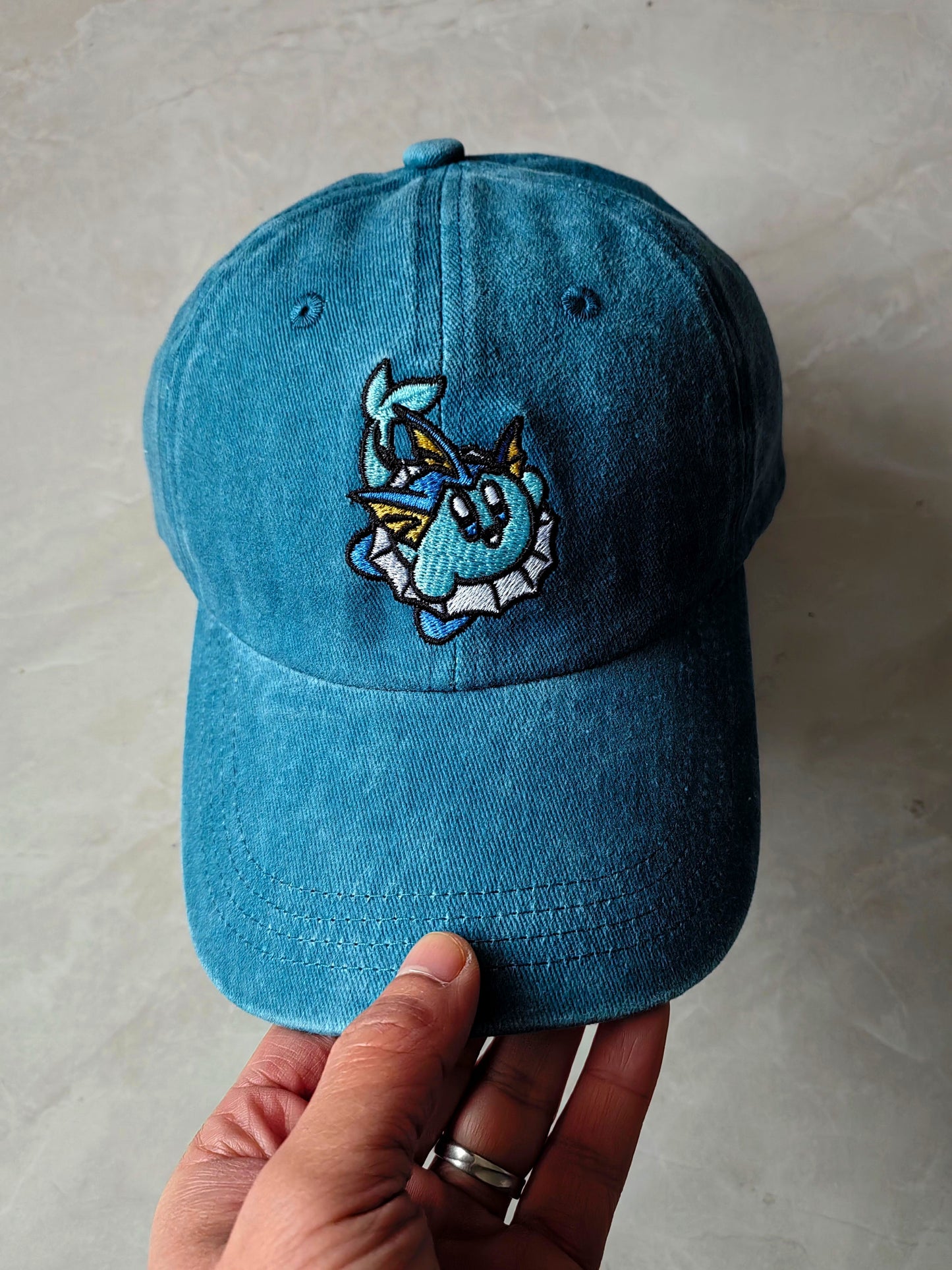 Vaporeon x Kirby Dad Hat