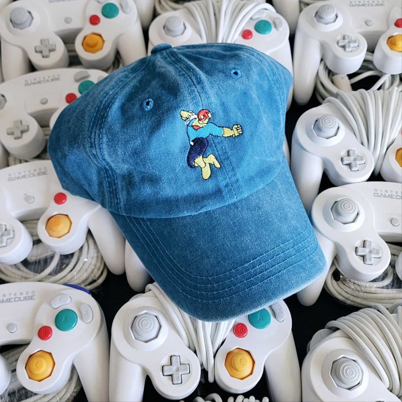 Blue Denim Dad Hat