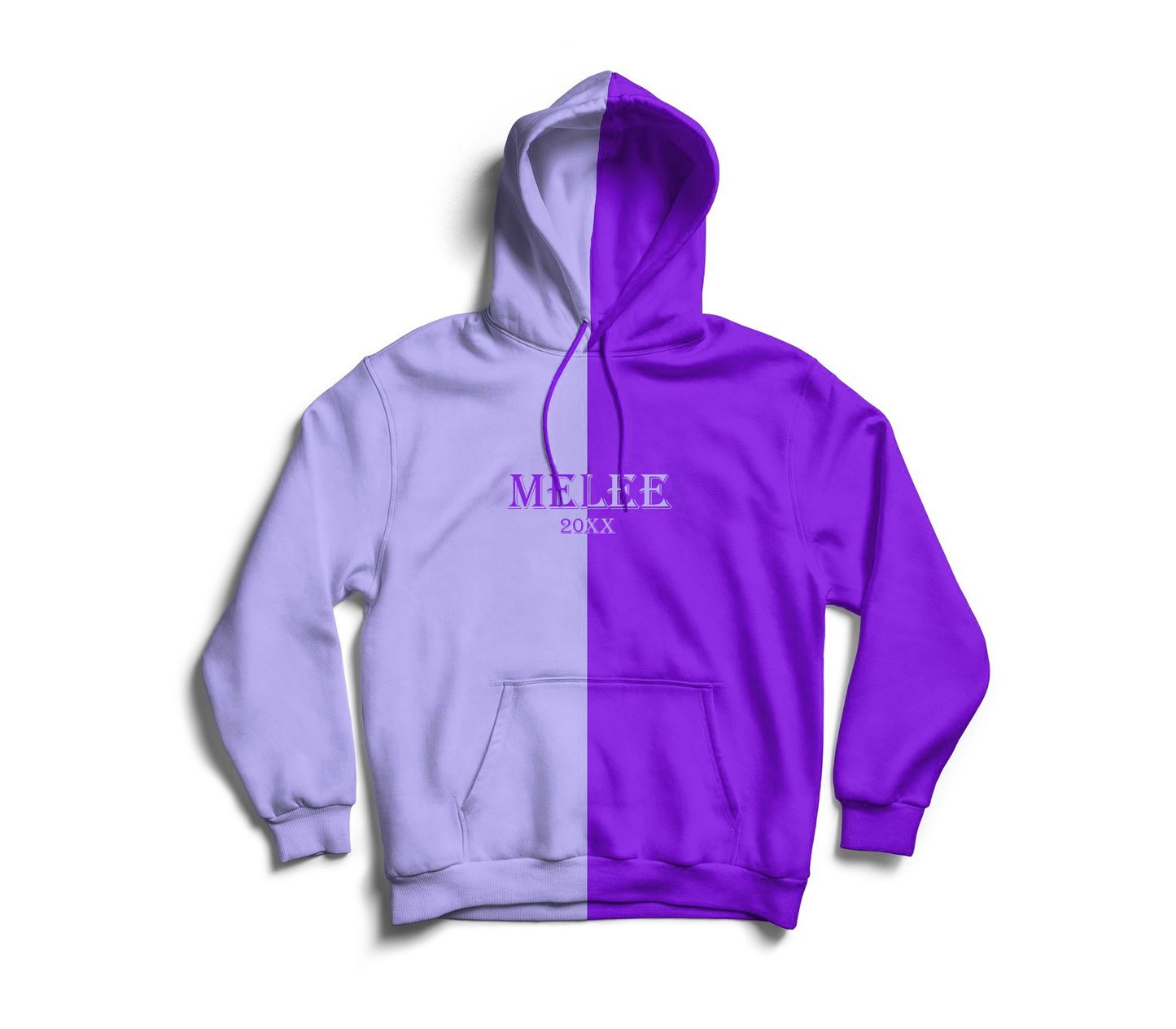 Melee 20XX Silk Hoodie - Lavender/Purple