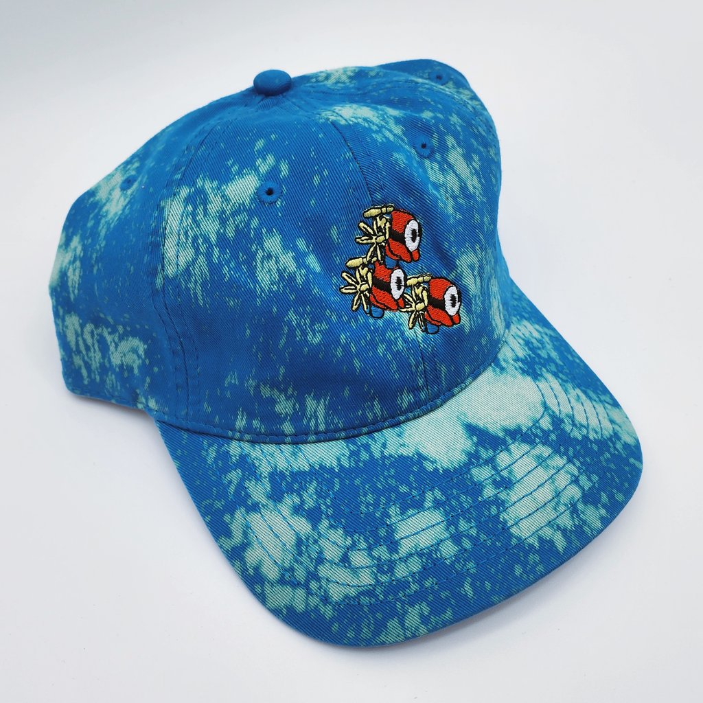 TIE DYE FLYGUYS DAD HAT