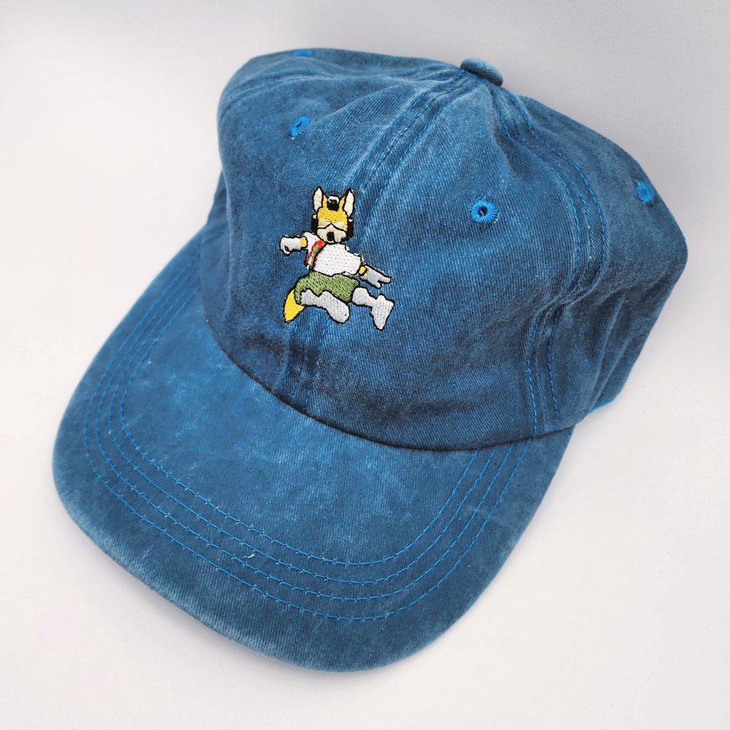 Blue Denim Dad Hat